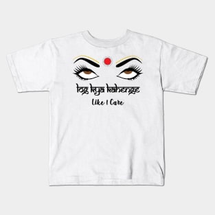 Log Kya Kahenge Funny Indian Pakistani Desi Women Kids T-Shirt